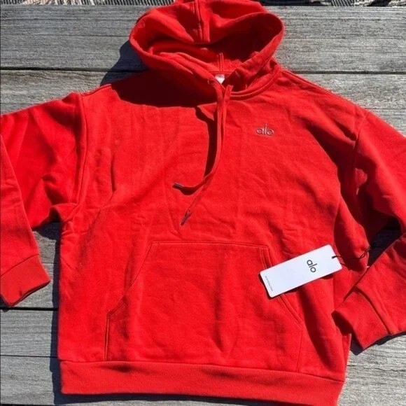 Alo Yoga Cropped Accolade Crewneck And Accolade Short Set - Picture 2 of 10